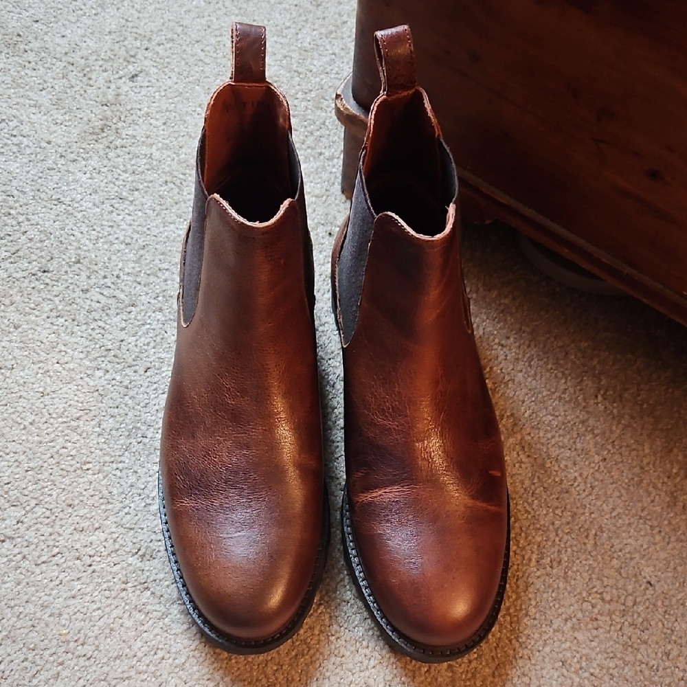 Classic Brown Portland Leather Chelsea Boots